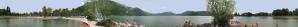 360° de la plage d'Albigny à Annecy le vieux