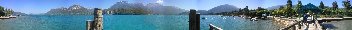 360° de la plage de Saint Jorioz