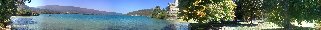 360° du château de Duingt et le lac